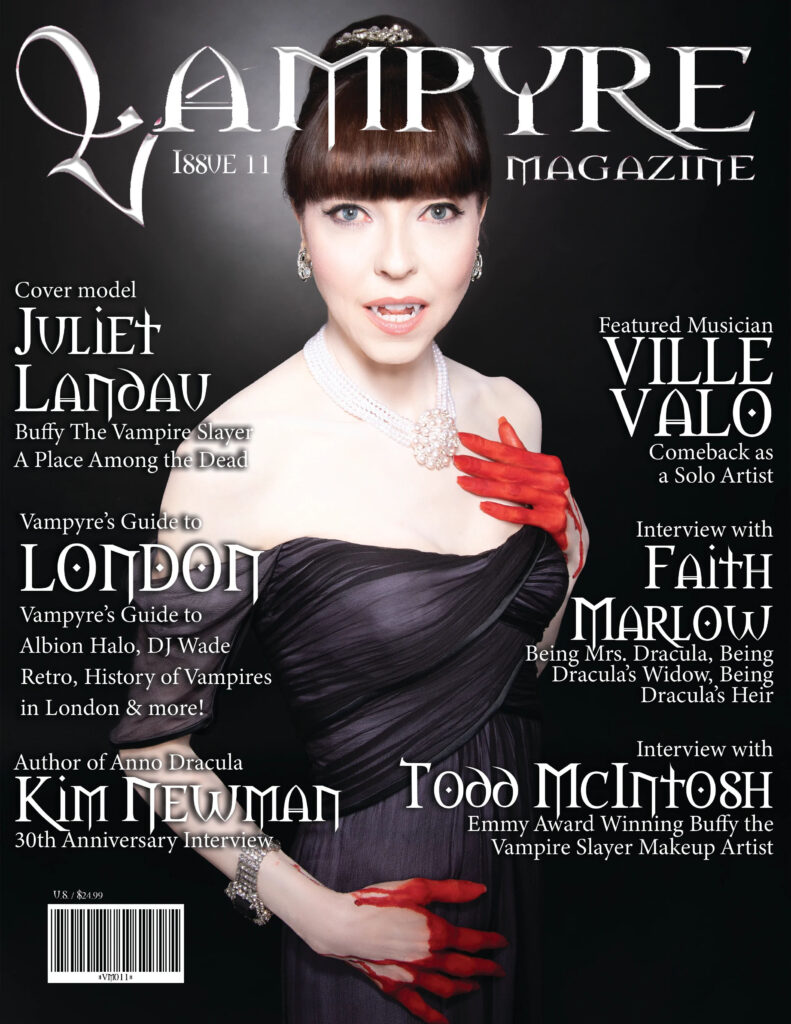 Juliet Landau fait la une de Vampyre Magazine