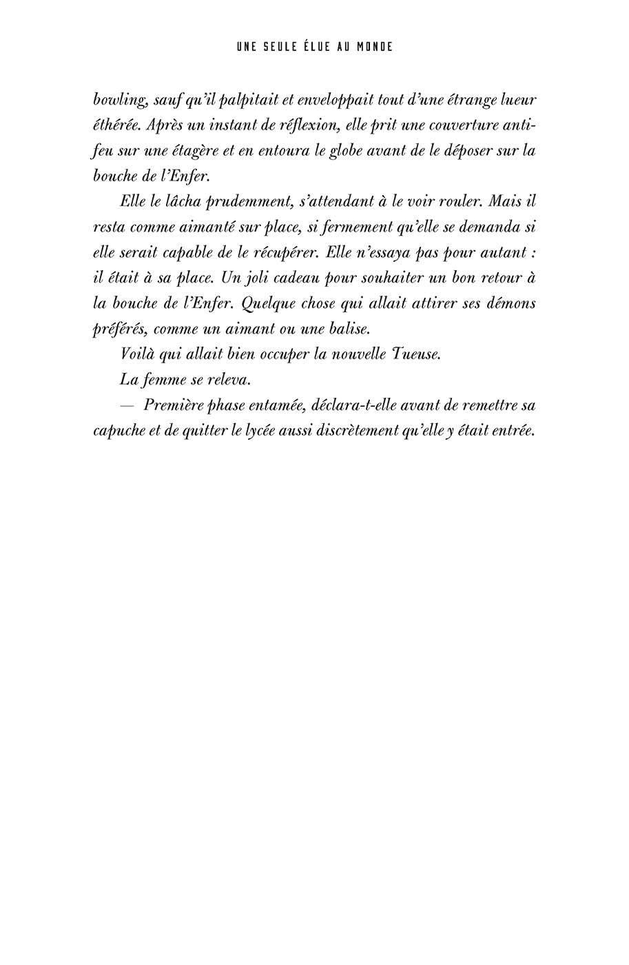 Sortie française du tome 2 du roman À Chaque Génération en Mai 2023 - Extrait de page